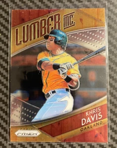 2019 Panini Prizm Lumber Inc. #1 Khris Davis Athletics - Picture 1 of 2