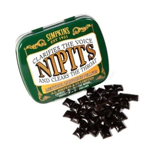 💚 2 X Simpkins Natural Nipits Liquorice Pellets Menthol Tin 12g - Picture 1 of 1