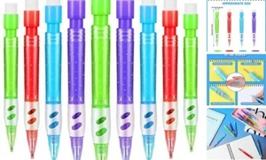 Assorted Mini Mechanical Pencils 0.7 mm Automatic Pencils with Mini Erasers 32 - Picture 1 of 8