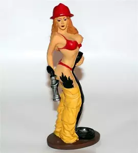 SEXY FIGURA ERÓTICA HOTTIE Ted Suluepe DESNUDO Bombero - Imagen 1 de 1