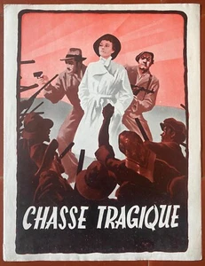 Pressemappe TRAGISCHE JAGD Giuseppe de Santis VIVI GIOI 1947 - Bild 1 von 2