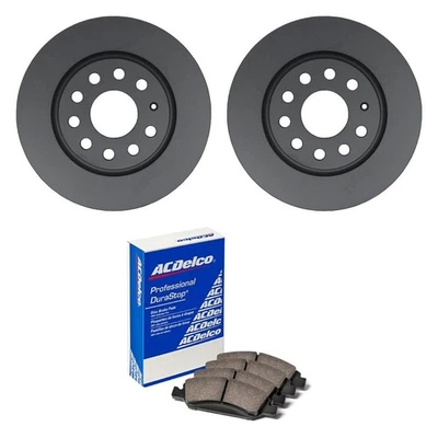 For Volkswagen Jetta 11-13 ACDelco Gold Front Brake Kit w Ceramic Pads Foto 1 de 3
