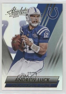 2014 Panini Absolute Spectrum Gold /25 Andrew Luck #85 - Foto 1 di 4