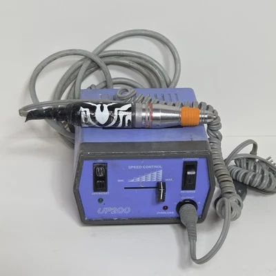 Furadeira de unhas Urawa Upower UP200 profissional roxa com peça de broca FUNCIONA - Imagem 1 de 4