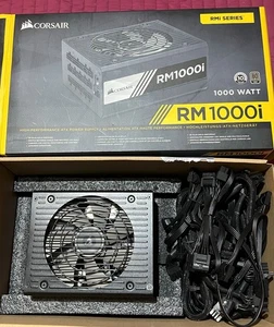 CORSAIR RM1000i 80 Plus Gold Power Supply - Afbeelding 1 van 4