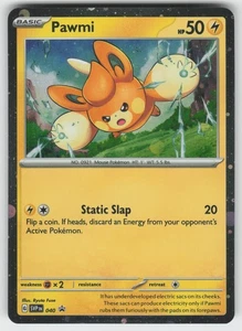 Pawmi -  (Cosmos Holo) Promo SV: Scarlet & Violet Promo Cards 040 Pokemon - Picture 1 of 2