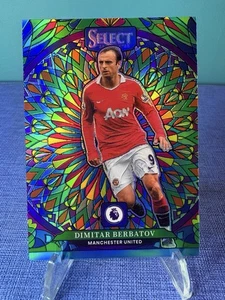 Estuche de vitrales Panini Select EPL 2024-25 Dimitar Berbatov Hit SSP Man United - Imagen 1 de 2