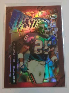 1996 Topps Finest - Rifrattore Destroyers #55 Vencie Glenn - NY Giants  - Foto 1 di 2