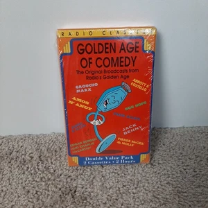 Golden Age Of Comedy - Radio Classics (Cassette, 1994) NEW/SEALED - Picture 1 of 2