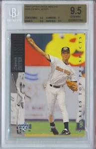 1994 DEREK JETER UPPER DECK MINORS ROOKIE #185 BGS GEM MINT 9.5 - Picture 1 of 2