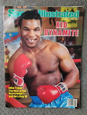 1986  January 6  Kid Dynamite Mike Tyson Sports Illustrated   First Cover Mint