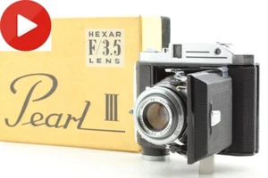 [MINT in Box] Konishiroku Konica Pearl III 6x4.5 Rangefinder Film Camera JAPAN - Picture 1 of 19