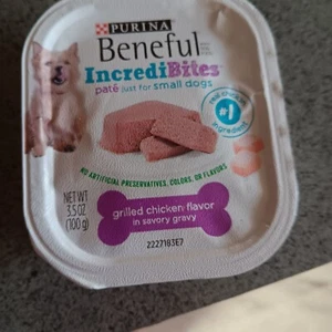 Beneful IncrediBites Pate Wet Dog Food for Small Dogs Chicken 12 Pack trays n - Picture 1 of 12