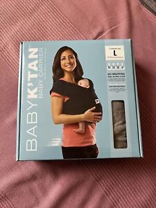 Baby K’Tan Size L Baby Carrier in Grey