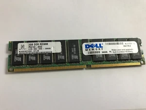 D9U176 -Dell 2GB DDR-266MHz PC2100 ECC Registered CL2.5 184-Pin DIMM 2.5V Memory - Picture 1 of 2
