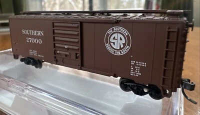 Atlas N Scale RTR #34580A 40’ PS-1 Box Car Southern #27000 NIB NY - Image 1 of 4