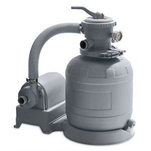 Funsicle 12 Inch Sand Filter Pump for Above Ground Pools, 1600 GPH Flow Rate - Picture 1 of 7