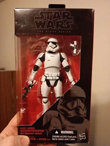 Star Wars The Black Series #04 First Order Stormtrooper 6" Actionfigur NEU - Bild 1 von 2