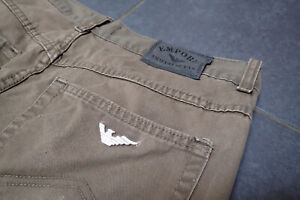 Men's Emporio Armani Jeans in Brown ~ Size 34 34" 34W / 30" Leg 30L