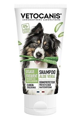 VETOCANIS Shampoing Chien Usage Fréquent Aloé Vera • 19.99€