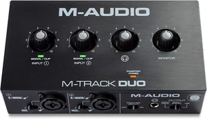 M-Audio M-Track Duo – USB Audio Interface for Recording, Streaming and with Dual - Picture 1 of 8