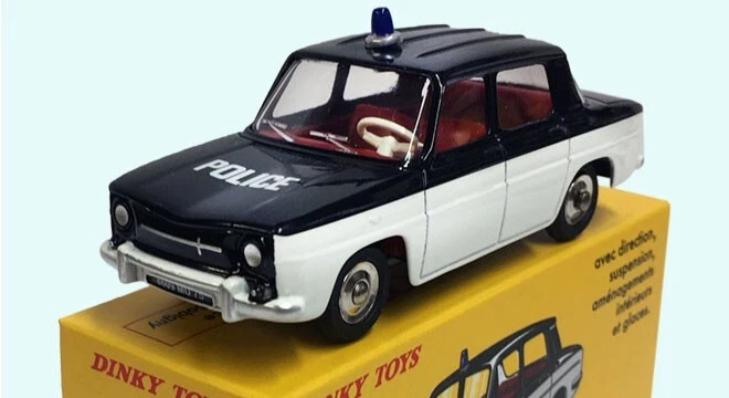 Renault 8 Police ( JAMAIS OUVERT SOUS CELLOPHANE ) - Photo 1/1