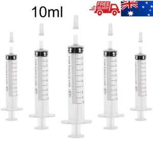 10pcs 10ml Spray Bottle Perfume Dispenser Plastic Syringe Dispenser Pump Liquid - Picture 1 of 4