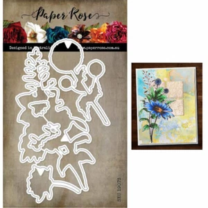 Paper Rose Sketchy Floral Dies - Thanks 19073 - Imagen 1 de 4