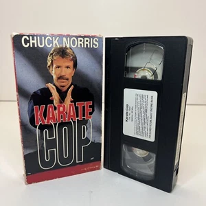Karate Cop on VHS Rare OOP Cult Action Adventure Chuck Norris - Picture 1 of 6