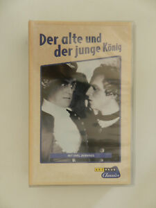 VHS Video Kassette Der alte und der junge König Emil Jannings Arthaus 
