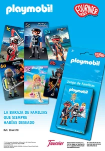 PLAYMOBIL JUEGO DE CARTAS INFANTIL DE PLAYMOBIL MARCA FOURNIER - 20/8/19 - Picture 1 of 1