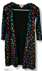 Lularoe Elegant Rainbow Horses Sariah Size 10 Kids Actual Unicorns HTF NEW! - Picture 1 of 6