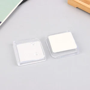 4Pcs Shower Curtain Clips Clear Windproof Self-adhesive Shower Curtain Clips! - Picture 1 of 12