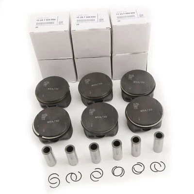 Engine Pistons Rings Set STD 84mm Fit For BMW E46 E66 E83 E53 E85 X3 X5 Z4 3.0T - Image 1 of 4