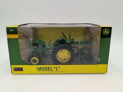 1/16 SpecCast John Deere Model L Tractor w/ Hercules Engine & One Bottom Plow - Image 1 of 4