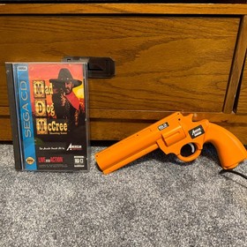 Mad Dog McCree CIB And American Laser Games Game Gun for Sega CD Tested Works