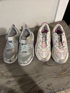 Lote de 2 pares de zapatillas para niños y niñas talla 3 Sketchers And Justice - Imagen 1 de 15