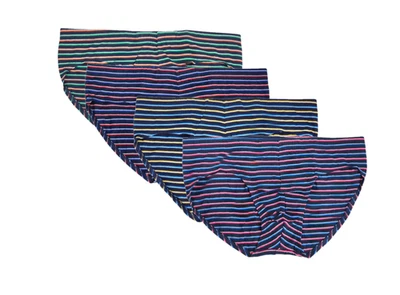 MARKS & SPENCER M&S Collection 4 Pack Cotton Rich Cool & Fresh™ Striped Slips