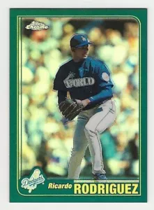 2001 Topps Chrome Traded Retrofractor #188 Ricardo Rodriguez Los Angeles Dodgers - Picture 1 of 1
