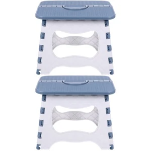 2 Count Klappbarer Hocker Kinderhocker Klappstühle Tritthocker Brückenangeln - Bild 1 von 12