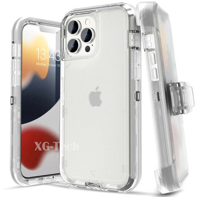 Funda compatible con iPhone XR con 2 protectores de pantalla integrados,  funda transparente de cristal mate, protección a prueba de golpes,  resistente