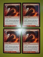 Plated Geopede x4 Venser vs. Koth 4x Playset Magic the Gathering MTG
