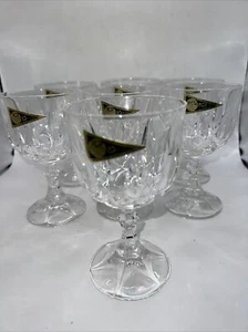 Claret Wine Crystal RCY6 Ambassador di ROYAL CRYSTAL ROCK - Set di 7 - Foto 1 di 24