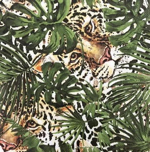 Dos servilletas de papel decoupage almuerzo envío gratuito animales guepardo tigre selva - Imagen 1 de 7