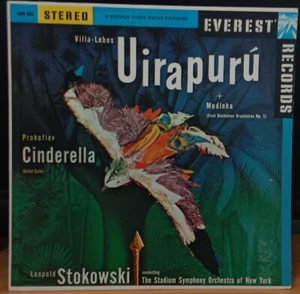 Stokowski - Villa-Lobos' Uirapurú + Modinha, Cinderella - LP Record excellent - Picture 1 of 3