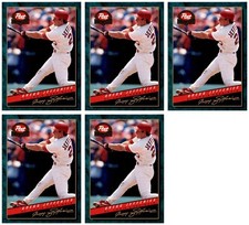 (5) 1994 Post Cereal Baseball #28 Gregg Jefferies Cardinals Baseball Card Lot