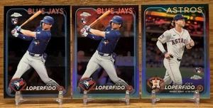JOEY LOPERFIDO Refractor Rookie LOT | 2024 Topps Chrome Update BLUE JAYS - Bild 1 von 2