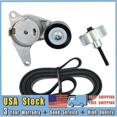 High-Quality Serpentine Belt Pulley Tensioner Kit For 2013-16 GMC Acadia 3.6L V6 - Изображение 1 из 4