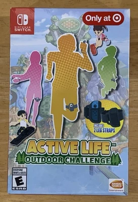 Active Life 户外挑战全新密封游戏和腿带包括 任天堂 Switch — 第 1/2 张图片
