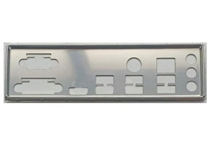 OEM I/O IO shield Backplate for MSI H410M PRO Motherboard Rear Baffle - Afbeelding 1 van 2